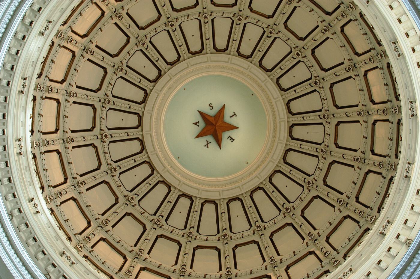 Texas State Capitol rotunda dome